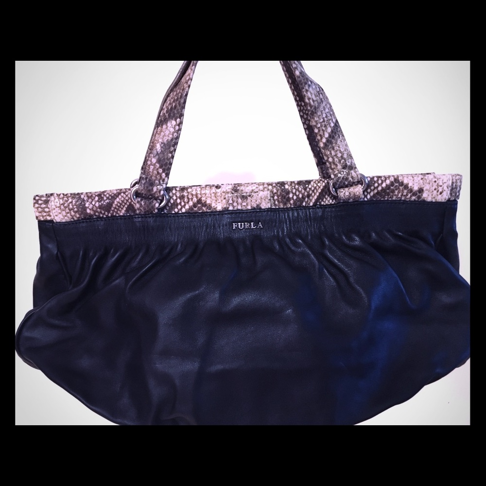 Furla leather handbag